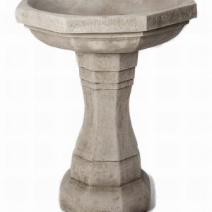 OCTAGONAL BIRD BATH