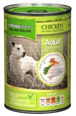 NATURES MENU DOG CAN CHICKEN WITH VEG 400g