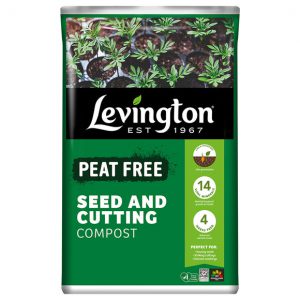 LEVINGTON SEED & CUTTING PEAT FREE COMPOST 20 Litres