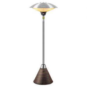 FREE STANDING PATIO HEATER BROWN