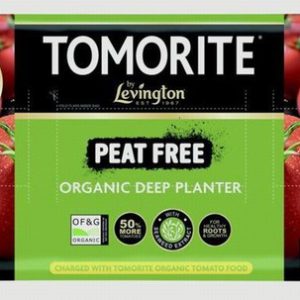 LEVINGTON TOMORITE ORGANIC PEAT FREE COMPOST PLANTER/GROW BAG42L