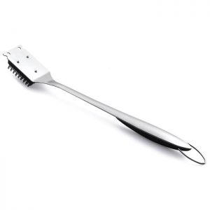 NORFOLK GRILLS TOOLS – STAINLESS STEEL BBQ CLEANING BRUSH