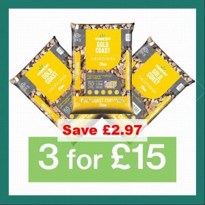 GRAVELS: 3 BAGS FOR £15 BUNDLE: GOLD COAST CHIPPINGS 20MM