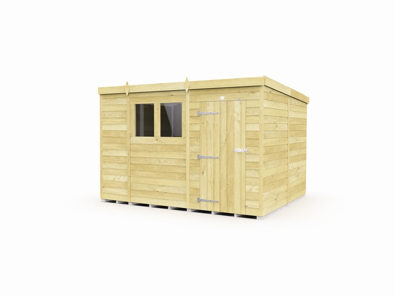 20% OFF 10ft X 8ft PENT SHED