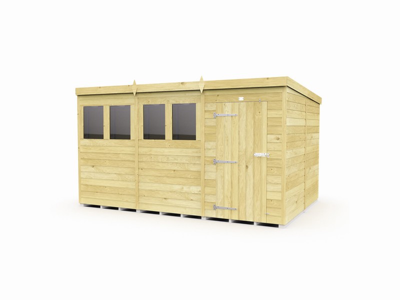 12ft X 8ft PENT SHED