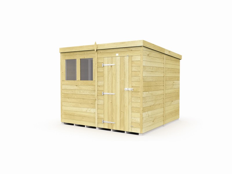 8 X 8 PENT SHED