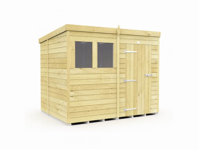 20% OFF 11 X 5 PENT SHED DOUBLE DOORS