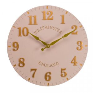 WESTMINSTER- SOAPSTONE 12″ CLOCK