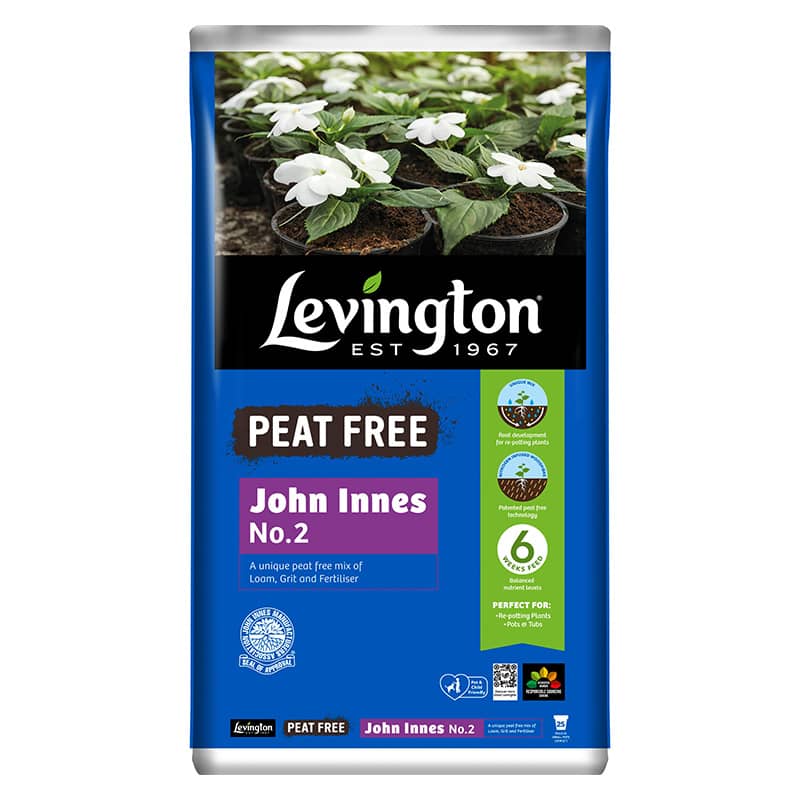 LEVINGTON JOHN INNES NO2 PEAT FREE COMPOST 25L