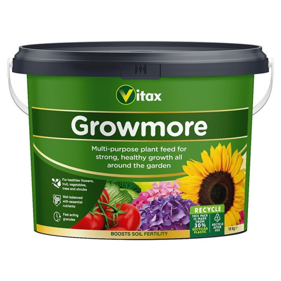 VITAX GROWMORE (TUB) 10kg