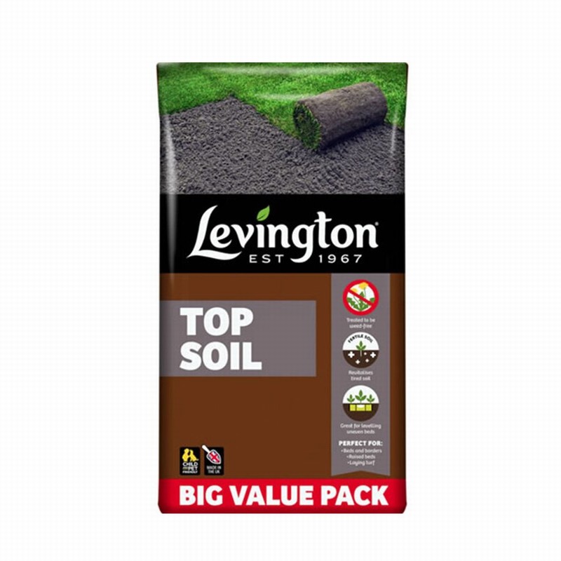 LEVINGTON ORGANIC BLEND TOP SOIL 30L